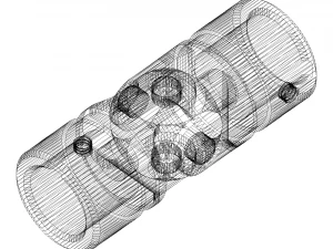 universal joint 3D Print Model