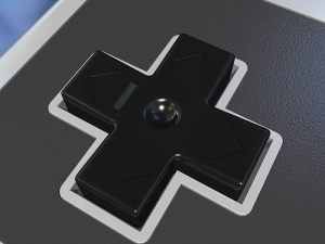 vintage video game controller Modelo 3D