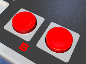 vintage video game controller Modelo 3D