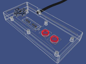 vintage video game controller 3D Model