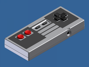 vintage video game controller - 3d printable 3D Принт Модель