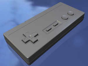 vintage video game controller - 3d printable 3D Принт Модель