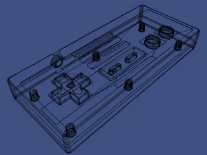 vintage video game controller - 3d printable 3D Print Model