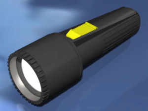 懐中電灯 3Dモデル