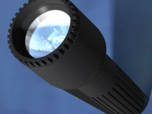 懐中電灯 3Dモデル