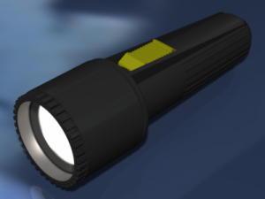 flashlight 3D 모델