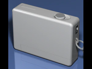 keychain digital camera 3D Model