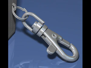 keychain digital camera 3D Model