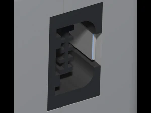 keychain digital camera 3D Model