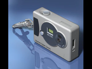 keychain digital camera 3D Model
