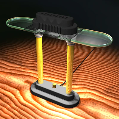 desk lamp 3D Model .c4d .max .obj .3ds .fbx .stl .blend 