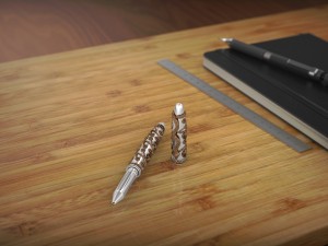 forest life pen 3D 模型