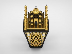 the tajmahal ring 3D Modell