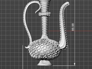 mughal surahi 3D Druckmodell
