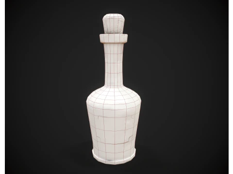 Stylized Bottle 3D Model