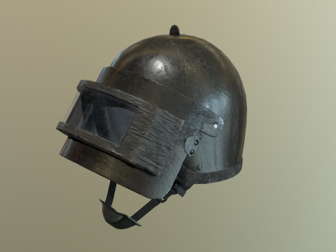 Helmet K6-3 3Dモデル