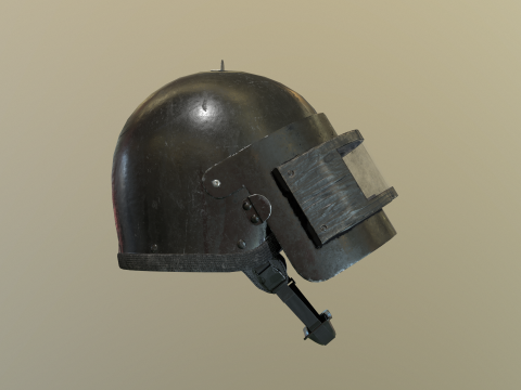 Helmet K6-3 Modelo 3D