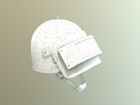 Helmet K6-3 Modelo 3D