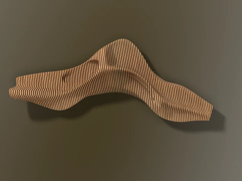 Parametric Bench 3D Model