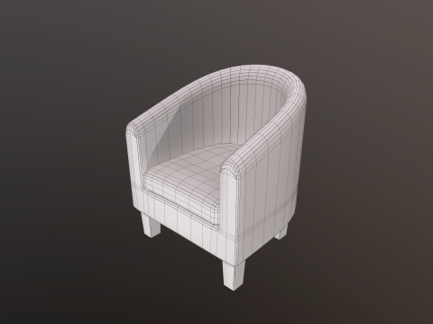 Armchair Modelo 3D
