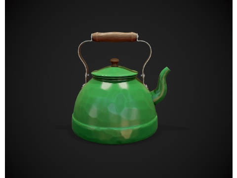 Stylized Kettle 3Dモデル