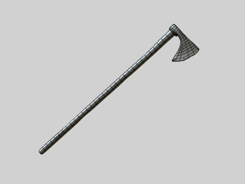 Old Axe Modèle 3D