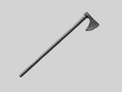 Old Axe 3D Model