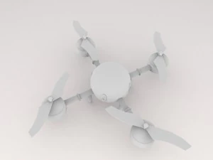 simple drone 3D Model