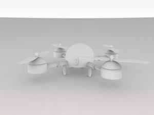 simple drone 3D Model