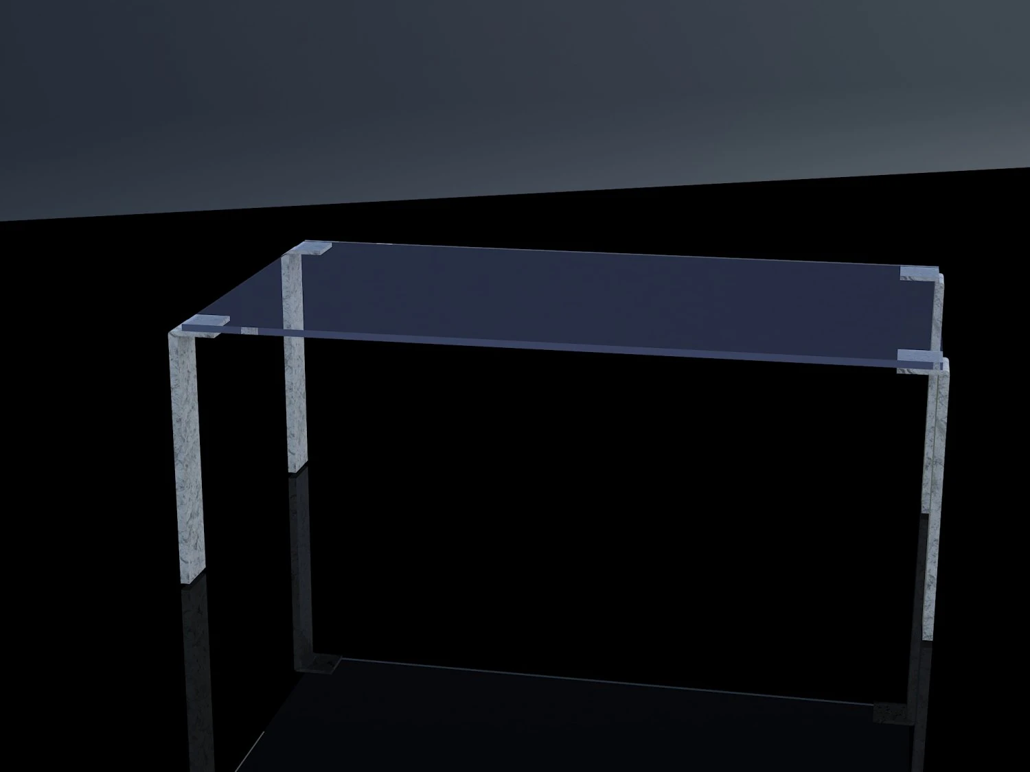 table glass 3D Model .c4d .max .obj .3ds .fbx .stl .blend 