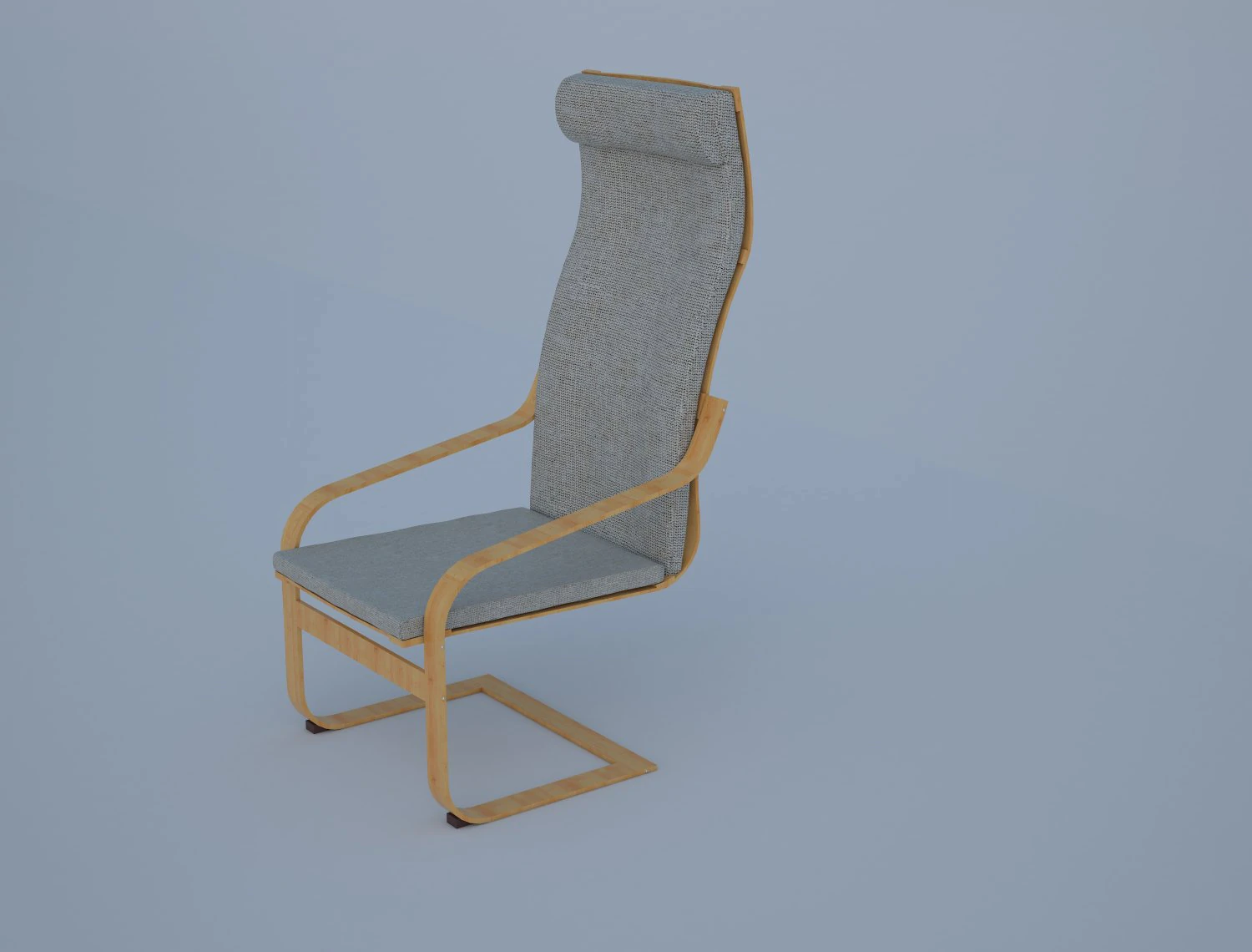 chair 3D Model .c4d .max .obj .3ds .fbx .stl .blend 