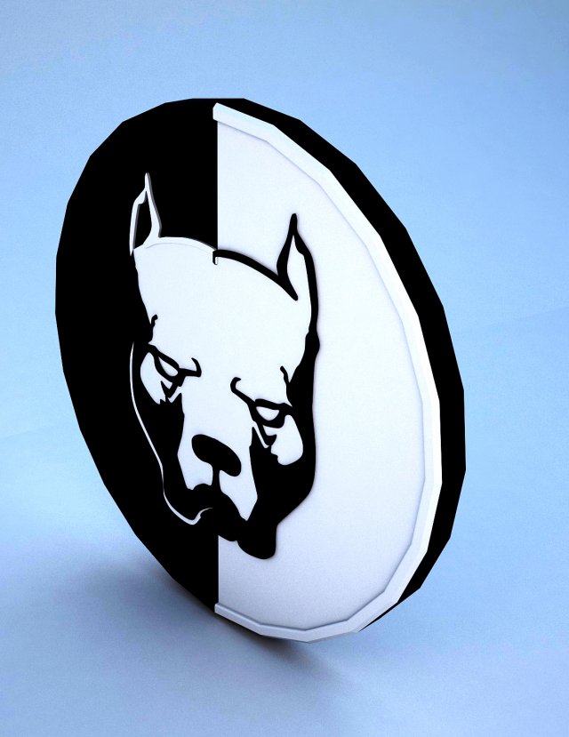 mark pit bull 3D Модель .c4d .max .obj .3ds .fbx .stl .blend 