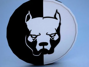mark pit bull 3D Model