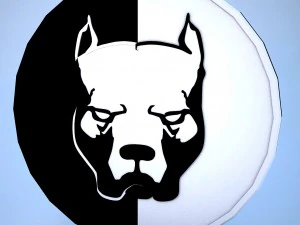 mark pit bull 3D Model