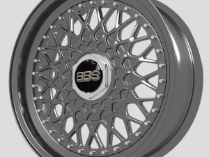 bbs sport rim 3Dモデル