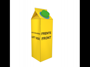 long-life packing Modello 3D