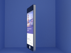 cell phone mockup Modelo 3D