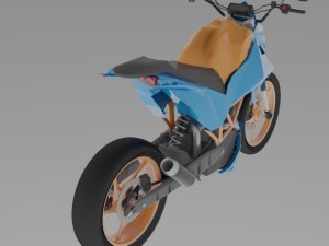 motorcycle 3D मॉडल