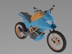 motorcycle 3D मॉडल