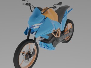 motorcycle 3D Model