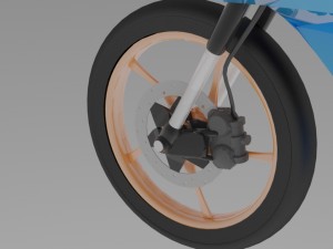 motorcycle 3D मॉडल