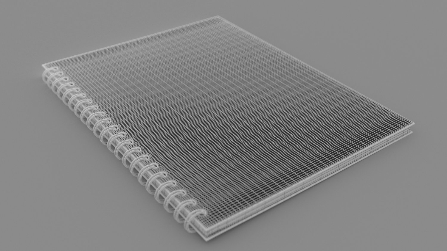 Spiral Sketchbook 01 3D Model in Other 3DExport