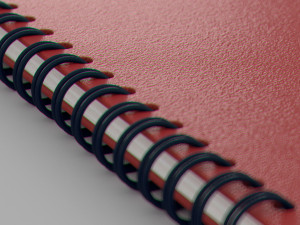 spiral sketchbook 3D Model