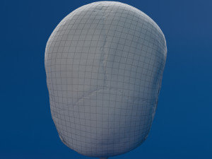 human skull female Modello 3D
