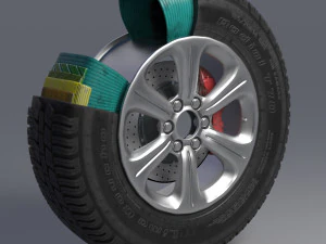 t70-plus lima caucho 3D Model