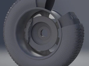 t70-plus lima caucho 3D Model