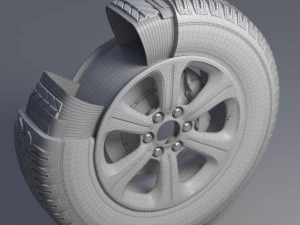t70-plus lima caucho 3D Model