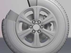 t70-plus lima caucho 3D 모델