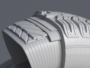 t70-plus lima caucho 3D Model