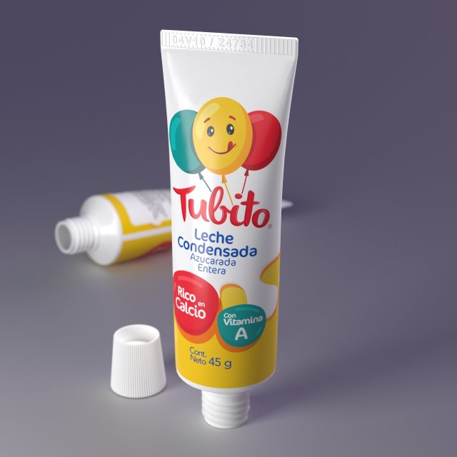 tube model packing Modello 3D .c4d .max .obj .3ds .fbx .stl .blend 